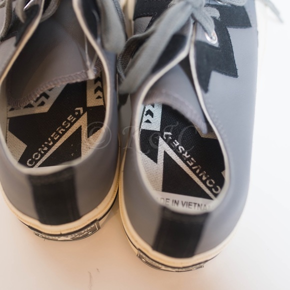 Converse chevron leather low shoes New 8 - Picture 4 of 5